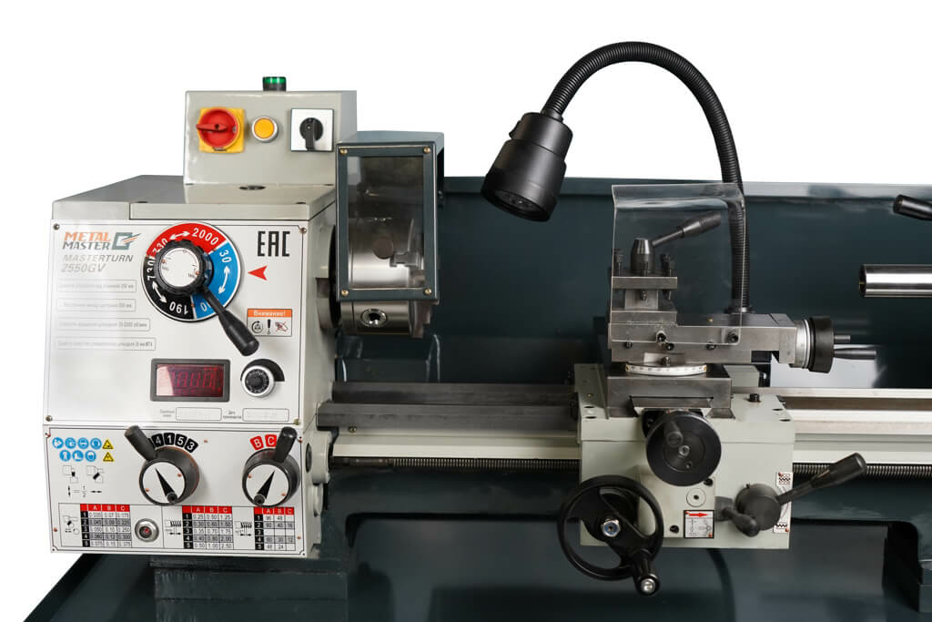 Настольный токарный станок Metal Master MasterTurn 2550GV