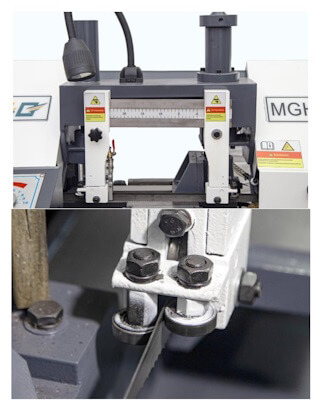 Полуавтоматический ленточнопильный станок MetalMaster MGH-300E