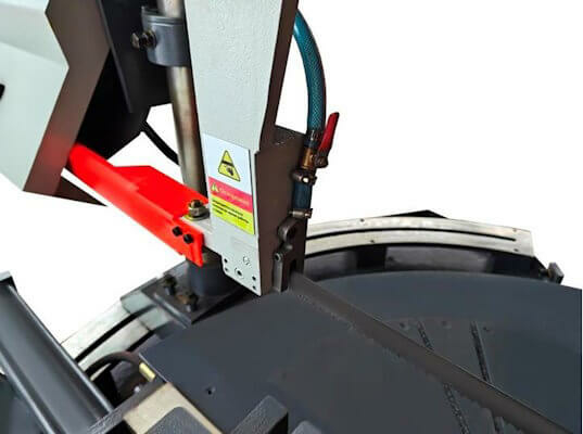 Полуавтоматический ленточнопильный станок MetalMaster MGH-400 Z60