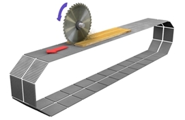 Круглопильный станок с авто подачей MJ 153