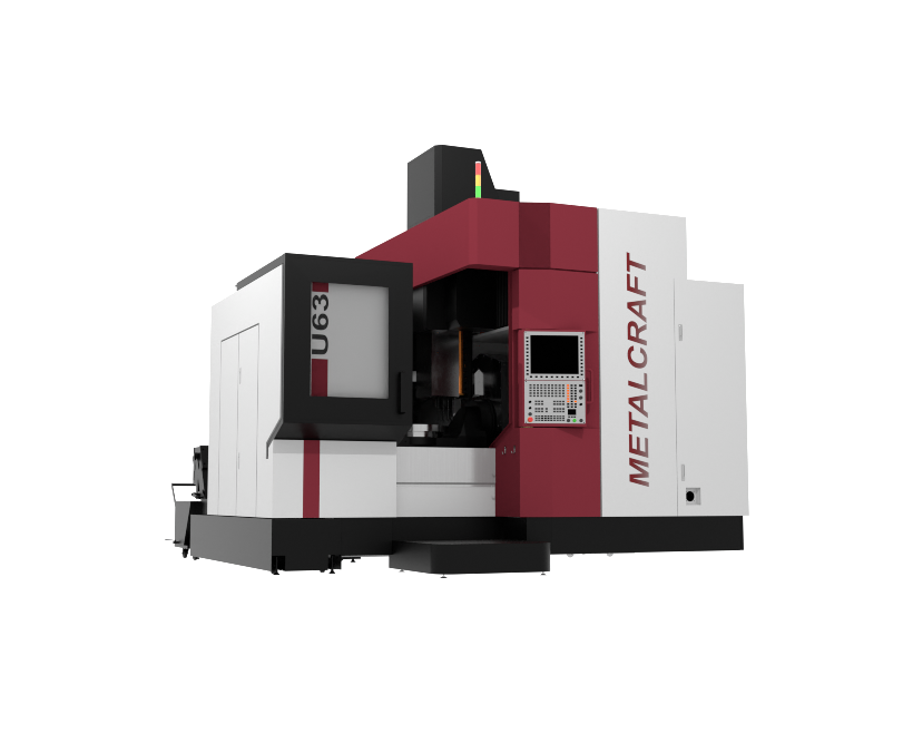 5-ти координатный фрезерный обрабатывающий центр MetalCraft U63 с ЧПУ HNC 848Di