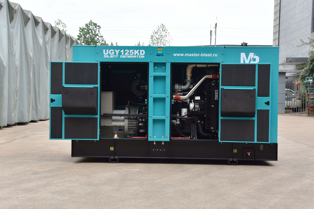 Генератор дизельный - MASTER BLAST UGY125KD3