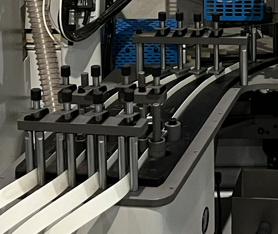 Двухсторонний автоматический кромкооблицовочный станок KDT KE-2368JHSKCAD