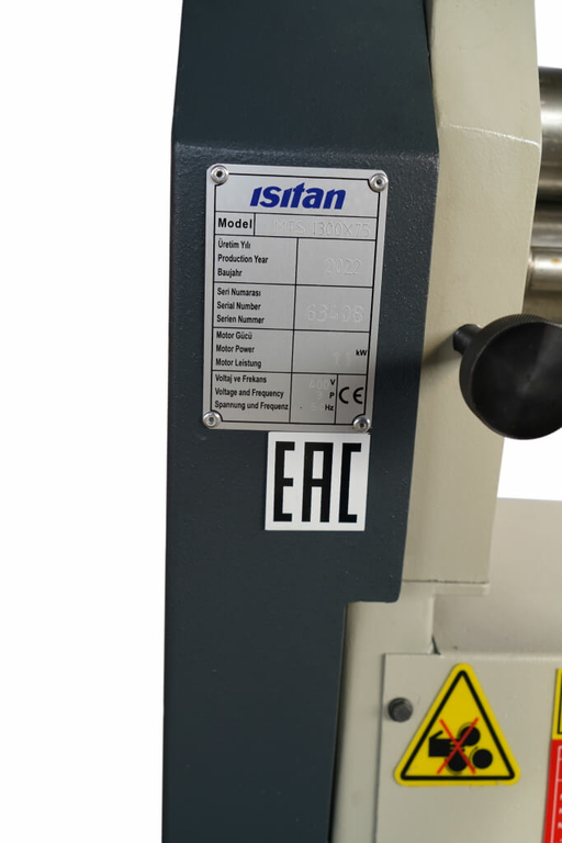 Электромеханические вальцы ISITAN MTS 1300x75