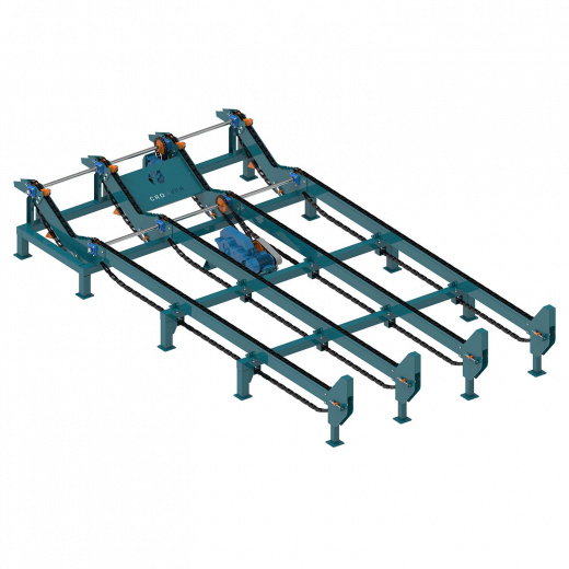 Разобщитель бревна с эстакадой Cronver RL (низкий)