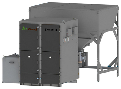Котел пеллетный с двумя шнеками EcoWood 150 R
