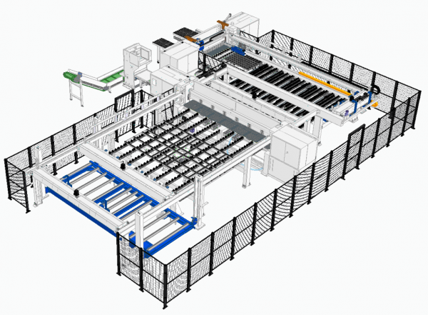 Угловой форматно-раскроечный центр с ЧПУ KDT KS-4522HLS