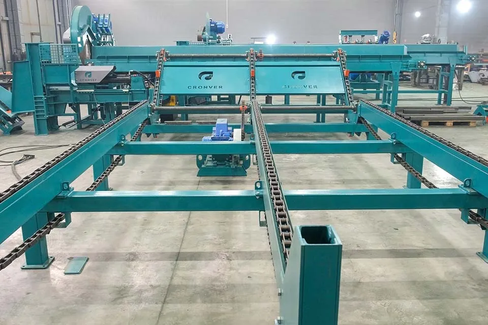 Разобщитель бревна с эстакадой Cronver RL-S (средний)