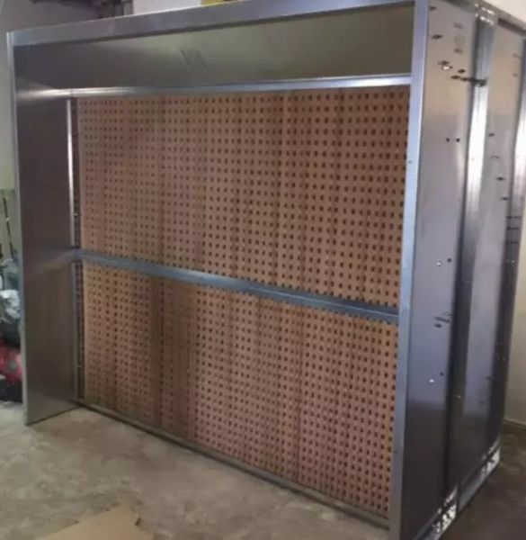 Кабина для покраски с сухой фильтрацией