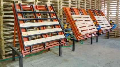 Линия сборки поддонов Optima PalletsLine