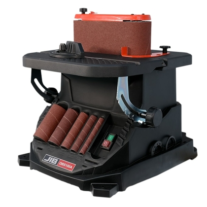 Осциллирующий шлифовальный станок jib obs-100a  мощность двигателя 0,45 квт диаметр шлифовальных втулок 13/19/26/38/51 мм щлифовальная лента 600 х 100 мм