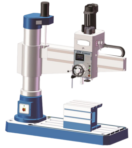 Радиально-сверлильный станок FR 5016 CNC с возможностью нарезания резьбы