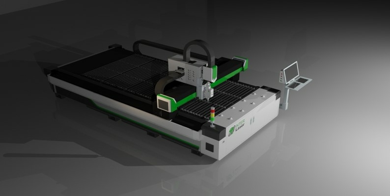Станок лазерной резки для высокоскоростного раскроя листового металла INTERLASER A6 3000