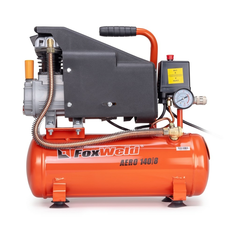 Масляный коаксиальный компрессор AERO 140/8 (пр-во FoxWeld/КНР)