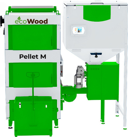 Котел пеллетный с двумя шнеками EcoWood Pellet 250 M