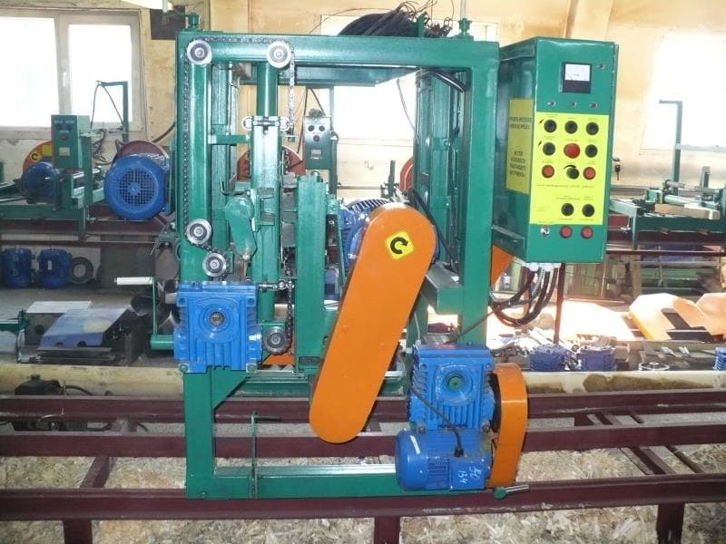 Станок для оцилиндровки бревен Алтай ОС550