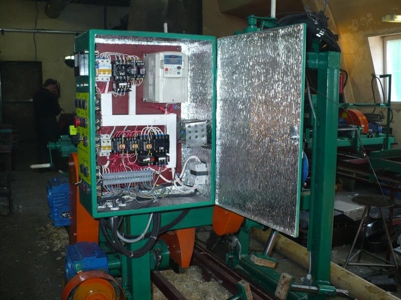 Станок для оцилиндровки бревен Алтай ОС550