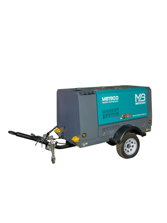 Master Blast MB-190D-7 винтовой дизельный компрессор