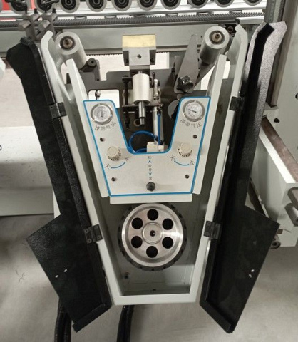 Кромкошлифовальные станки проходного типа EcoWood серии XSDLW X1S2D2L2W2 SERVO