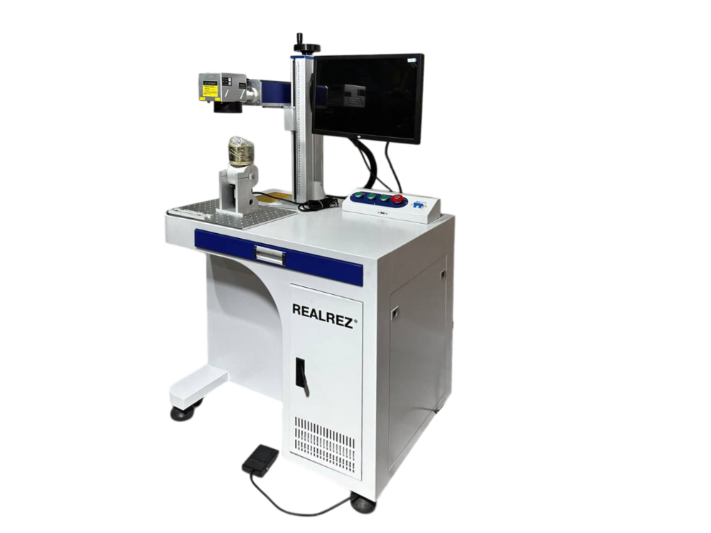 Лазерный маркировочный станок  RealRez  MK-50M + ПК