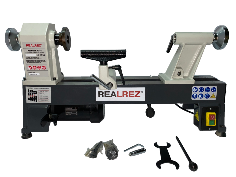 Токарный станок REALREZ R 1218 550 W