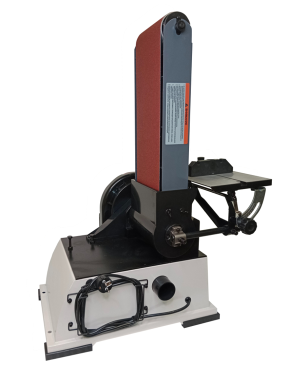 Ленточно-дисковый шлифовальный станок REALREZ RBDX69 152/228, 800W