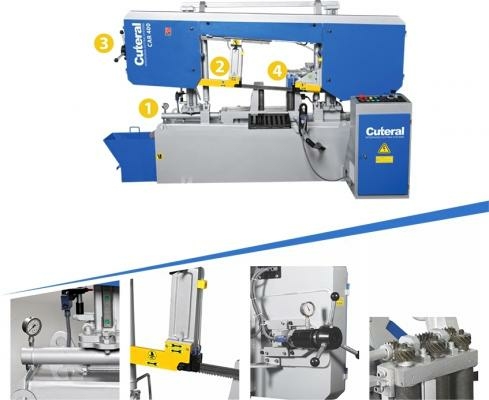 Станок ленточнопильный автоматический Cuteral CAR 400