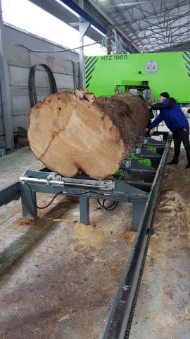 Широколенточная пилорама Mebor HTZ 1000