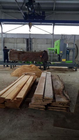 Широколенточная пилорама Mebor HTZ 1000