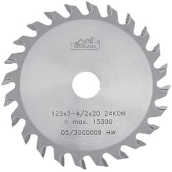 ПКА подрезной пильный диск конусообразный