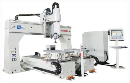 Пятиосевой обрабатывающий центр QUADRO TEOS ATC