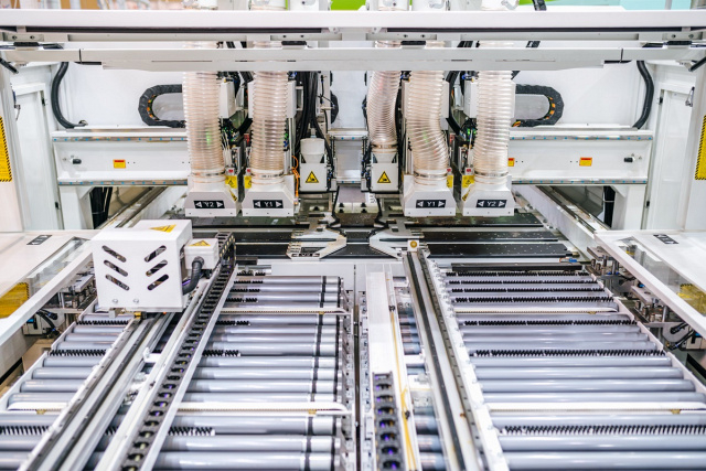 Сверлильно-присадочный центр с ЧПУ Nanxing ND712DTL