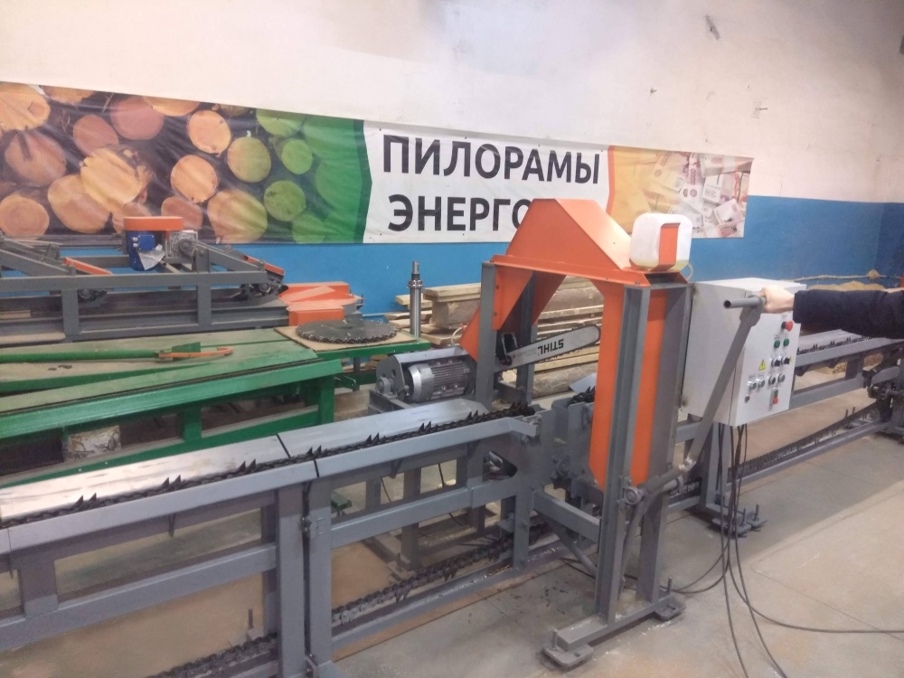 Станок для торцовки бревна СТБ 450