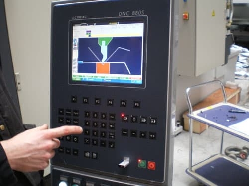 Листогибочный пресс c ЧПУ ACL PSH-250/3200