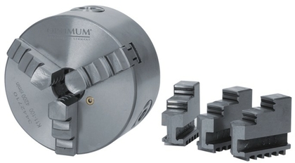 Трехкулачковый токарный патрон Optimum диаметром 160 мм