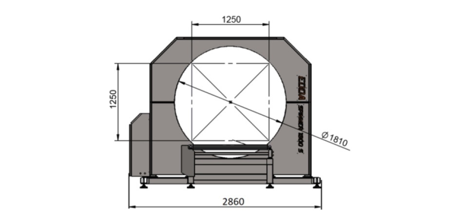 Упаковочный станок в стрейч пленку Spinner 450 S