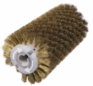 Брашировальная щетка валик  ⌀130х460 мм, ворс кордовый стальной латунированный  ⌀0,3 мм (RB.JWDS1836.TRE)