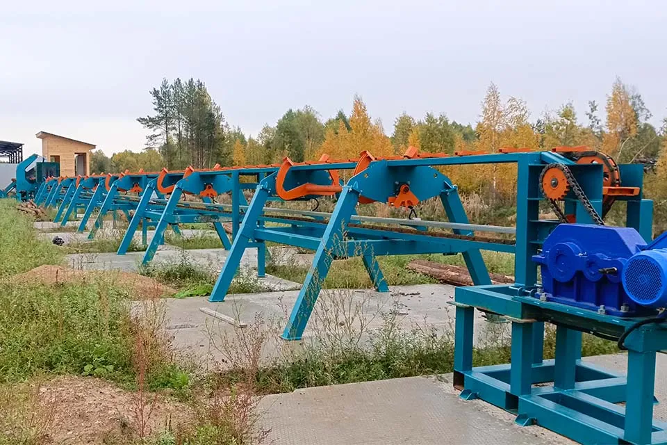 Дровокольно-сортировочная линия Cronver DRS 1250