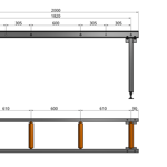 Рольганг неприводной