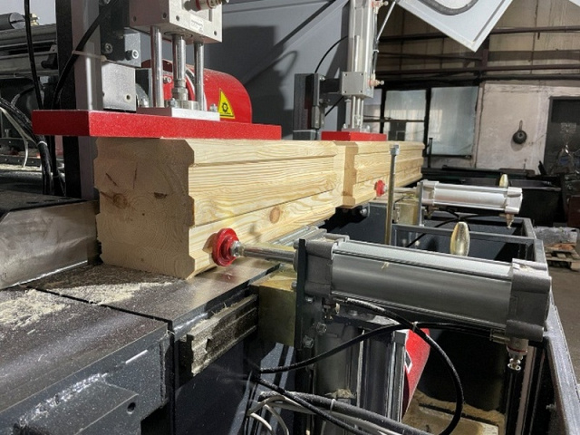 Станок для выборки чашек в строительном брусе IRONMAC BLOX-300-4