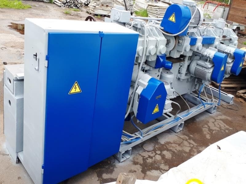 Четырехсторонний строгальный станок С25-5А б/у, ремонт июнь 2017