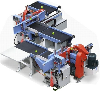 Автоматическая шипорезная группа НСМ 150D SERVO