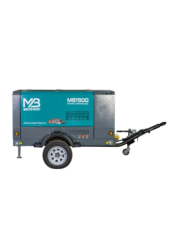 Master Blast MB-190D-7+АС винтовой дизельный компрессор