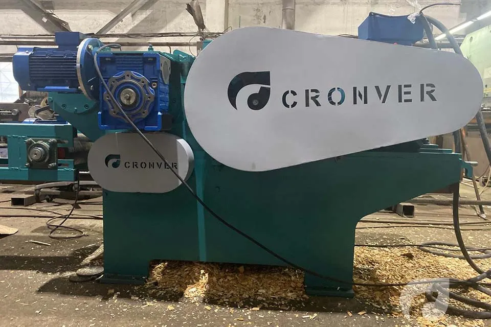 Барабанная рубительная машина Cronver BRM 45