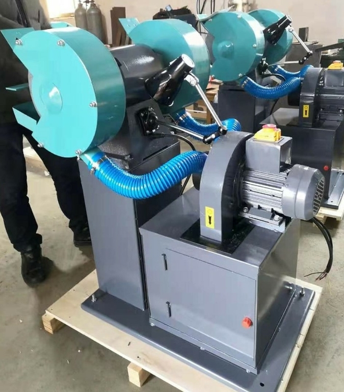 Двухдисковый шлифовальный станок с пылесосом AURA NM-300DC (60300300)