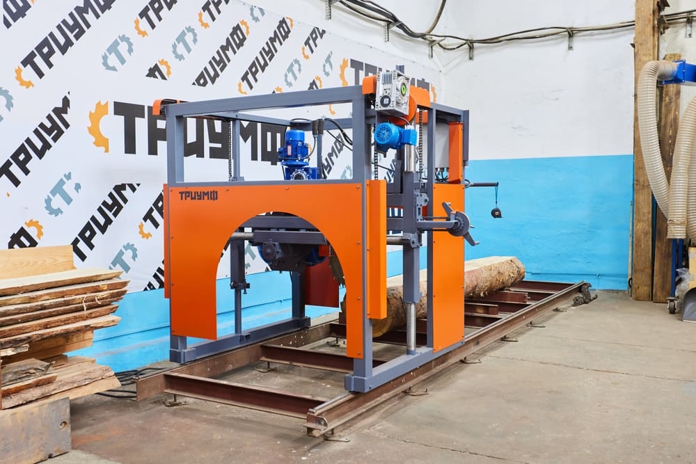 Поворотная угловая пилорама Триумф 1П-600