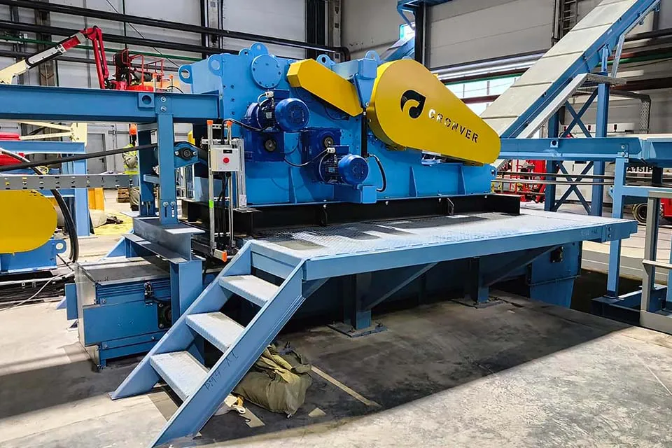 Барабанная рубительная машина Cronver MRB 132