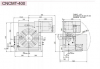 Двухосевой поворотный стол с ручным наклоном CNCMT-400 GSA+