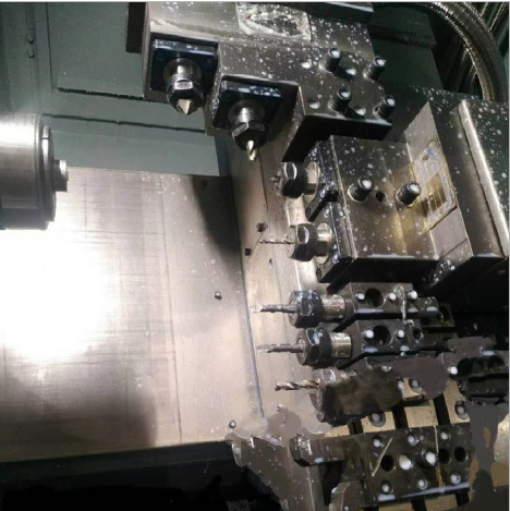 Токарный автомат с ЧПУ STS HX46