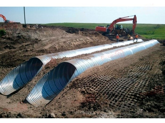 Станок для производства спиральных гофрированных водопропускных труб PF-5000